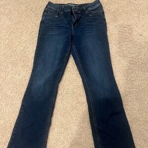 Maurices Blue Flare Wide Leg Jeans with Classic Indigo